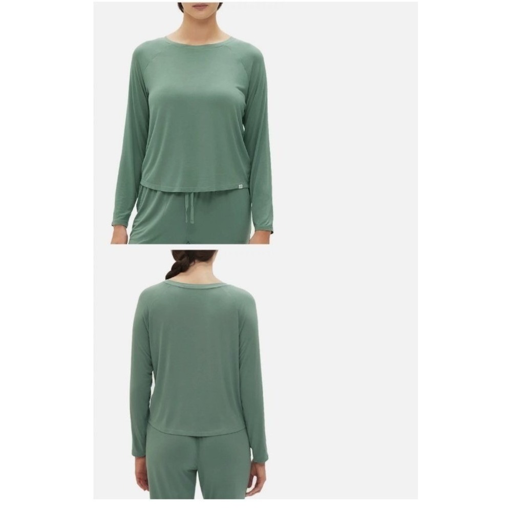 Gap Body Tencel Modal Jogger Boggy Green Lounge Sleep Pant Drawstring Pockets XL